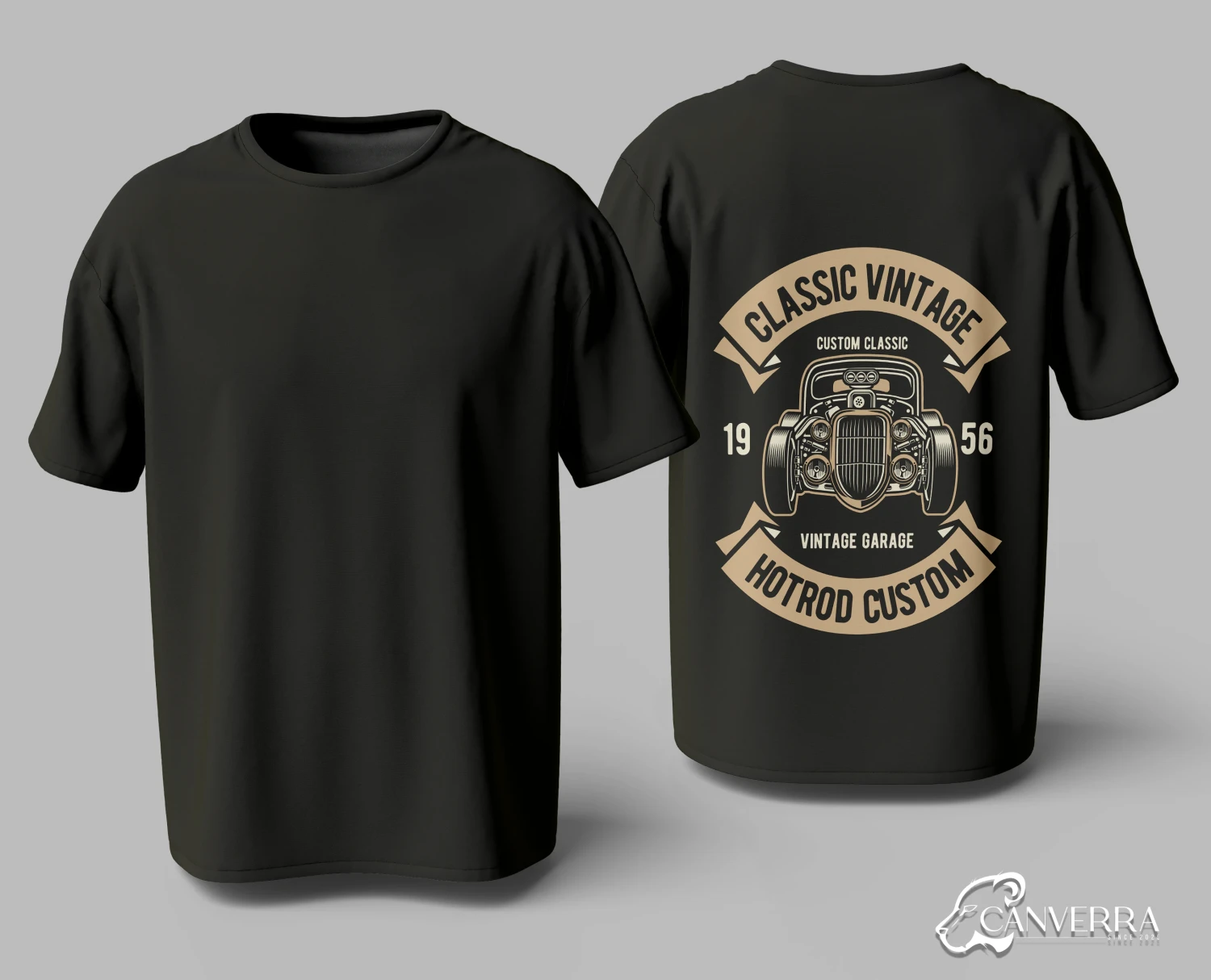 Classic Hot Rod Custom Garage T-shirt