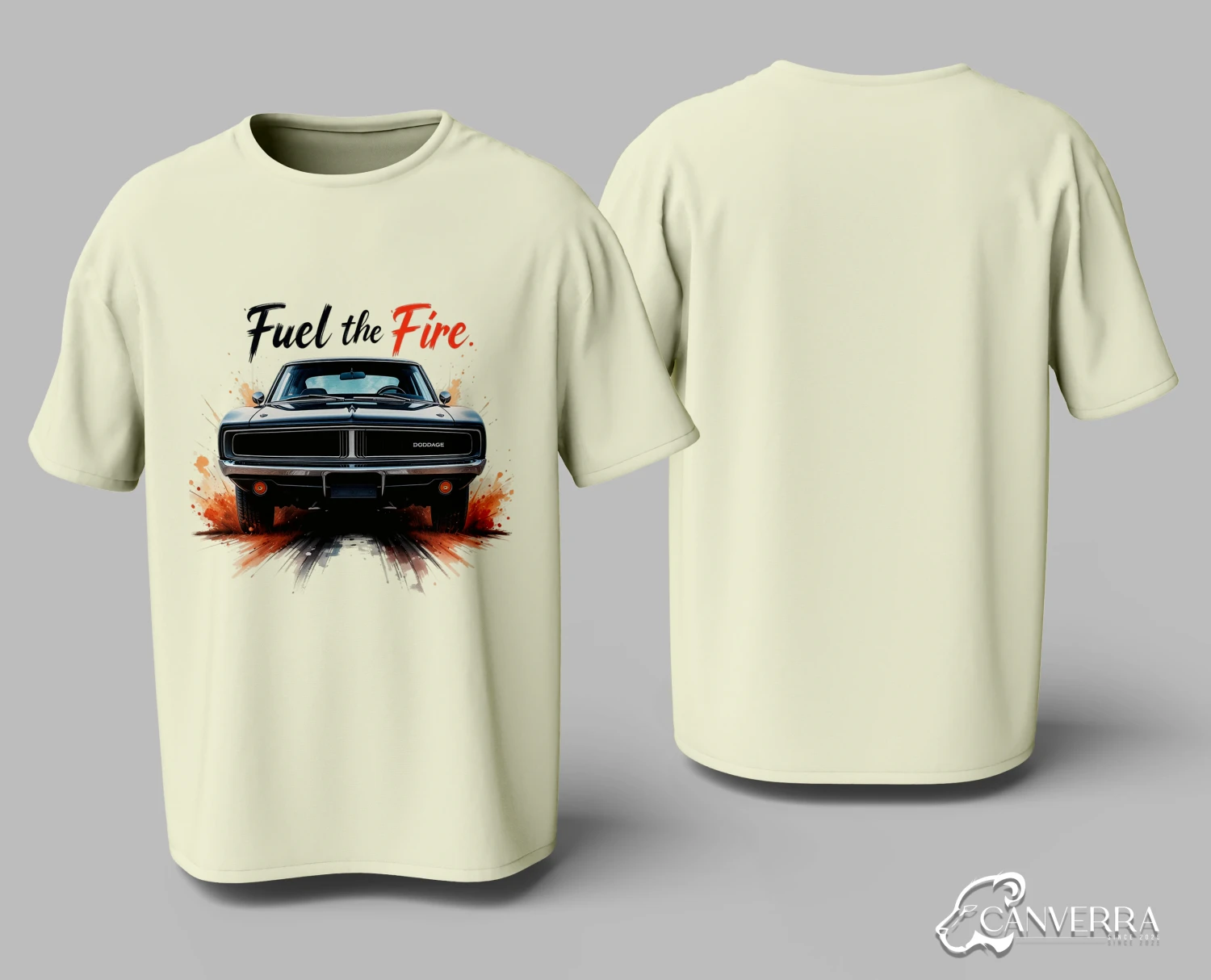 "Fuel the Fire" Classic Muscle Car T-shirt