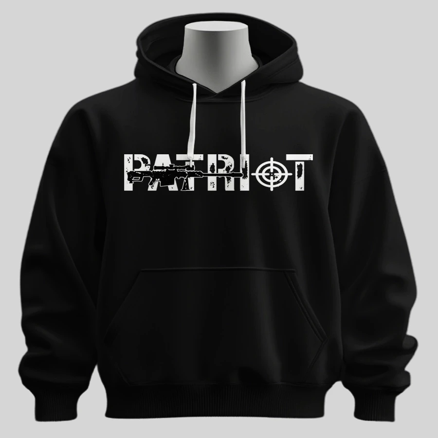 Patriot Tactical Graphic Hoodie | Premium Cotton Fleece