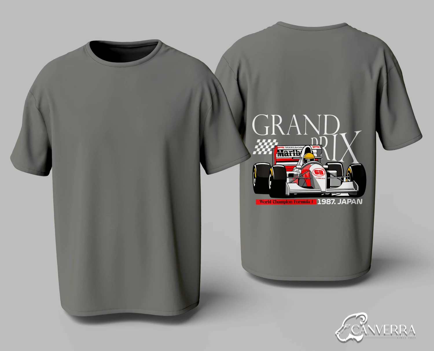 Vintage 1987 Japan Grand Prix T-Shirt | Retro F1 Racing Tee