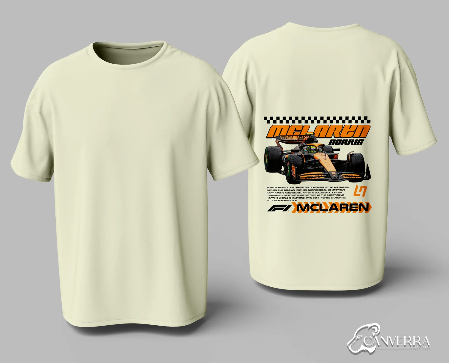 Lando Norris McLaren F1 T-Shirt | LN4 Racing Graphic Tee