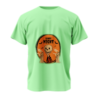 Scary Night Halloween T-Shirt – Premium Cotton Unisex