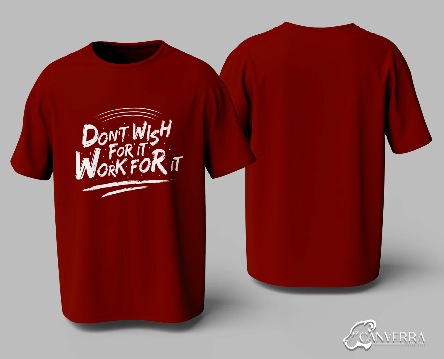 Work For It Motivational Tee | Hustle & Gym Shirt